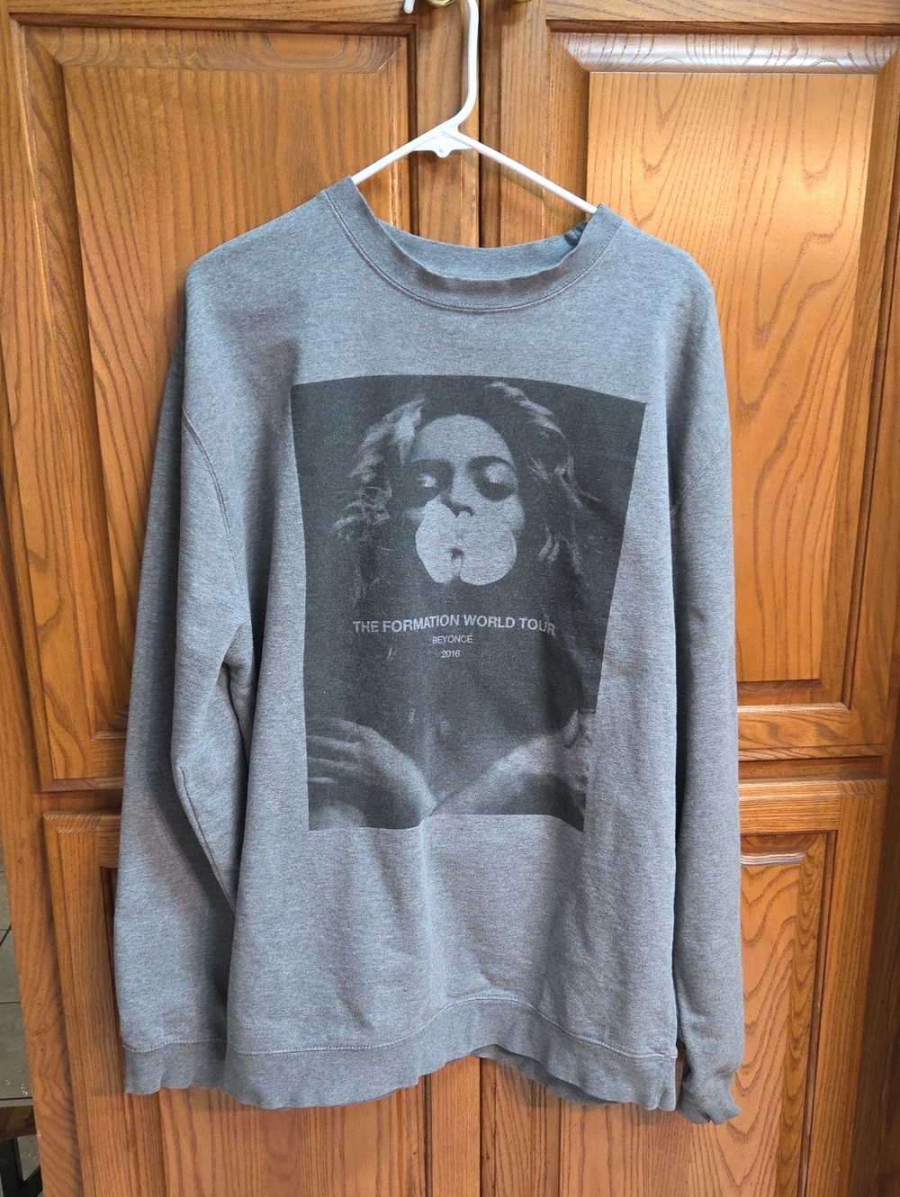 Beyonce Formation World Tour, 2016 crewneck sweatshirt, 2XL